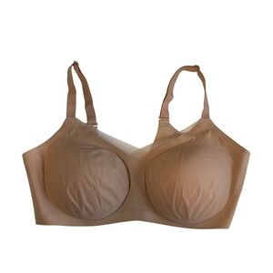 Honeylove Silhouette Bra Tan Nude Wireless Molded Cup 1X 40C/D
